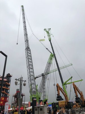 中聯(lián)重科4.0智能精品亮相2019長沙展