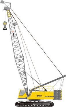 三一SCC1250常規(guī)吊裝系列履帶起重機(jī)